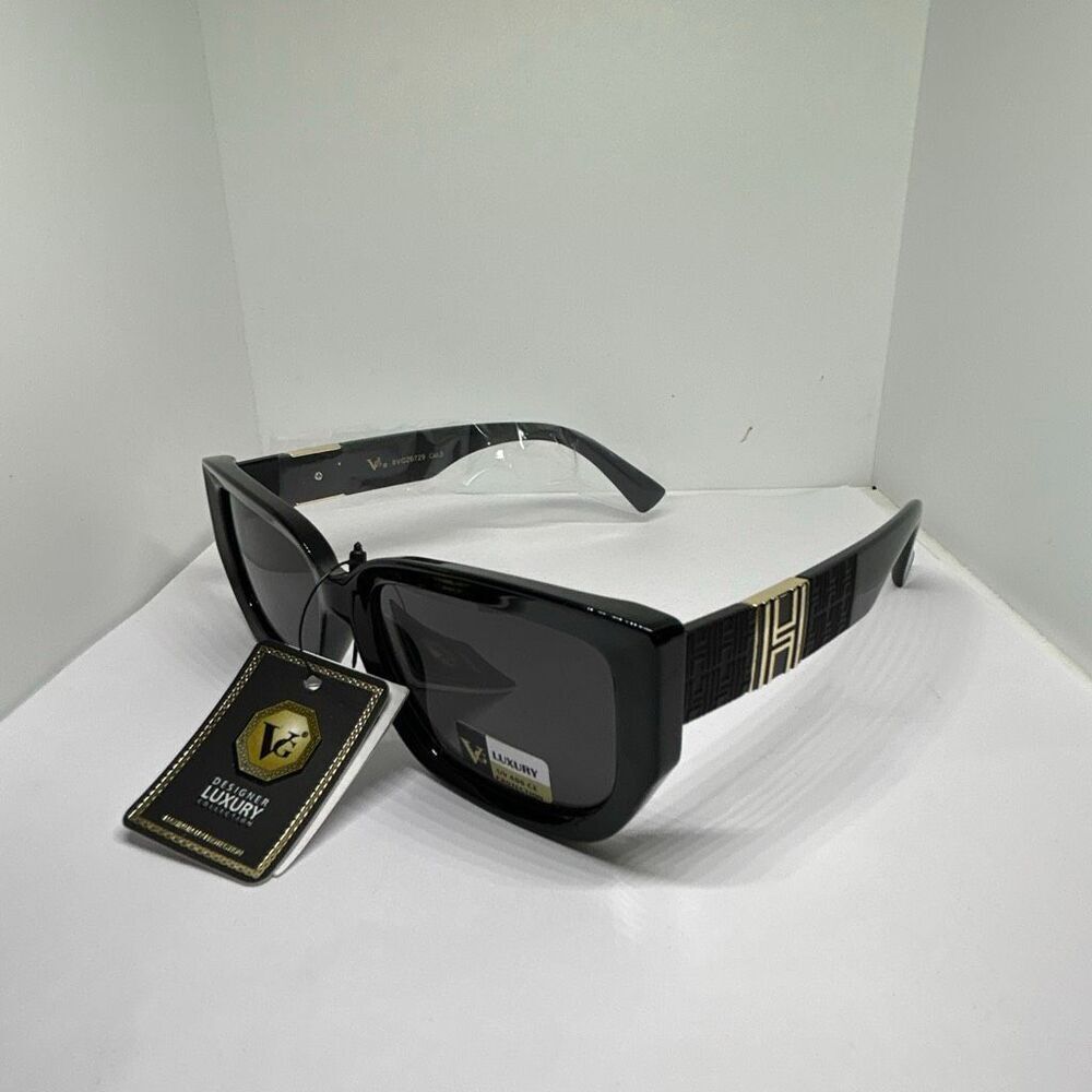 VG Designer Luxury Square Sunglasses NWT UV400 Protection